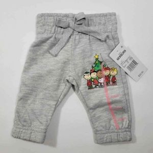 Baby Peanuts Charlie Brown & Snoopy Christmas Sweatpants